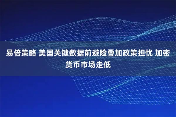 易倍策略 美国关键数据前避险叠加政策担忧 加密货币市场走低