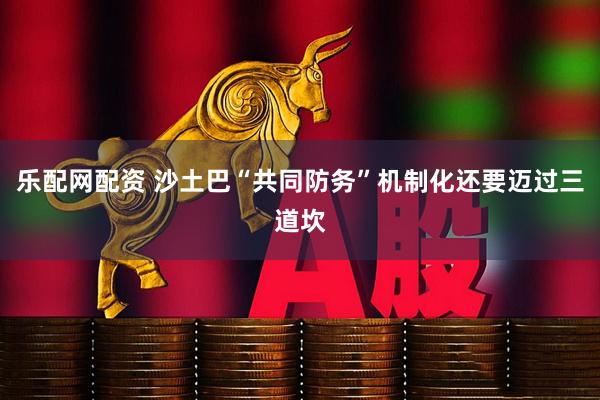 乐配网配资 沙土巴“共同防务”机制化还要迈过三道坎